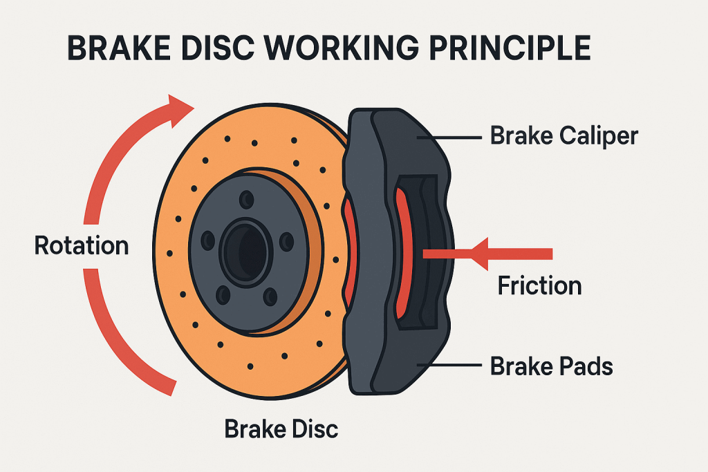 How brake discs work