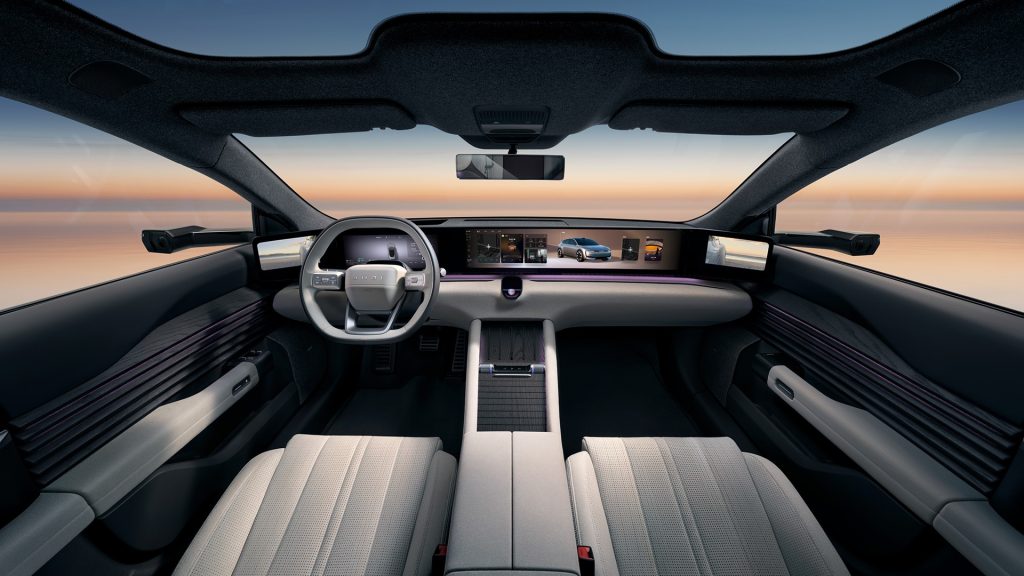 59-inch panoramic display