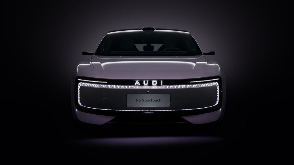 “口-shaped” headlight design
