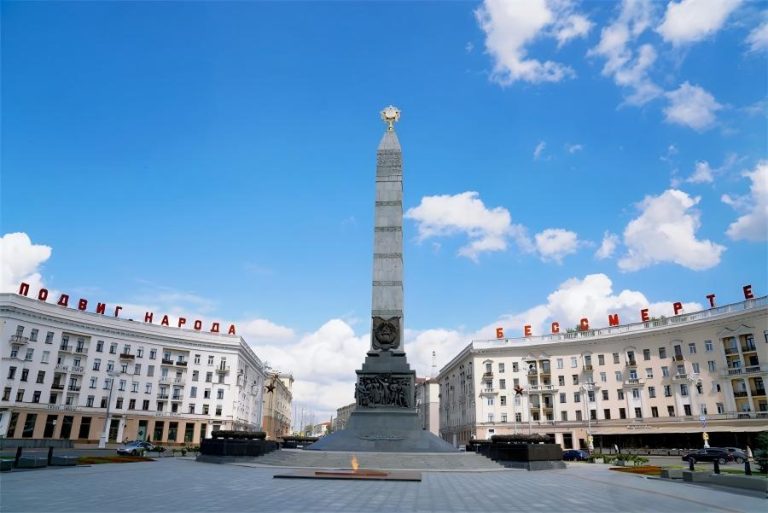 Victory Square in Minsk